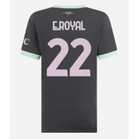 AC Milan Emerson Royal #22 Tredje Tröja Kvinnor 2024-25 Korta ärmar